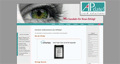 Desktop Screenshot of apdate.de